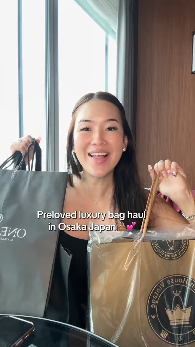 Luxury Bag Haul From Osaka Vintage Shops