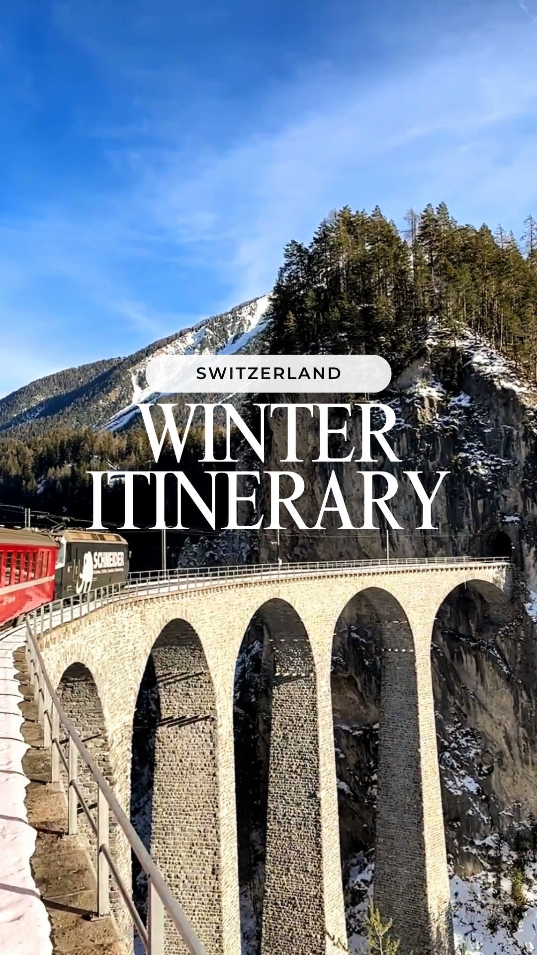Switzerland Winter Journey: Zurich to St. Moritz