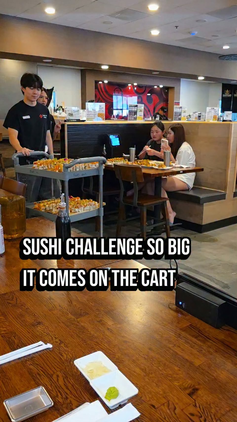 Sushi Challenge: Eat 80 Pieces Or Pay