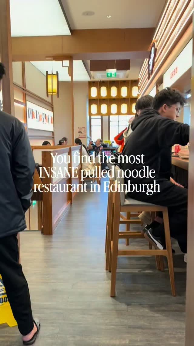 Edinburgh's New Pulled Noodle Spot