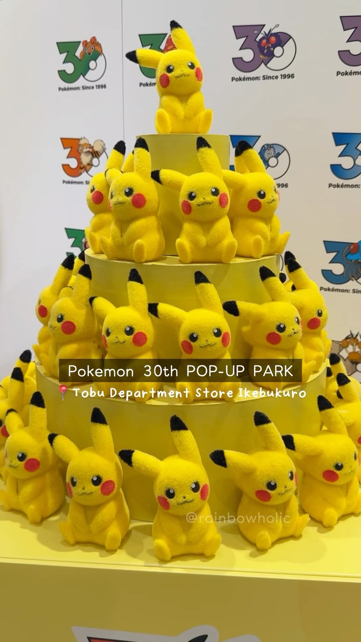 Pokemon Pop-Up Park Event at Tobu Department Store