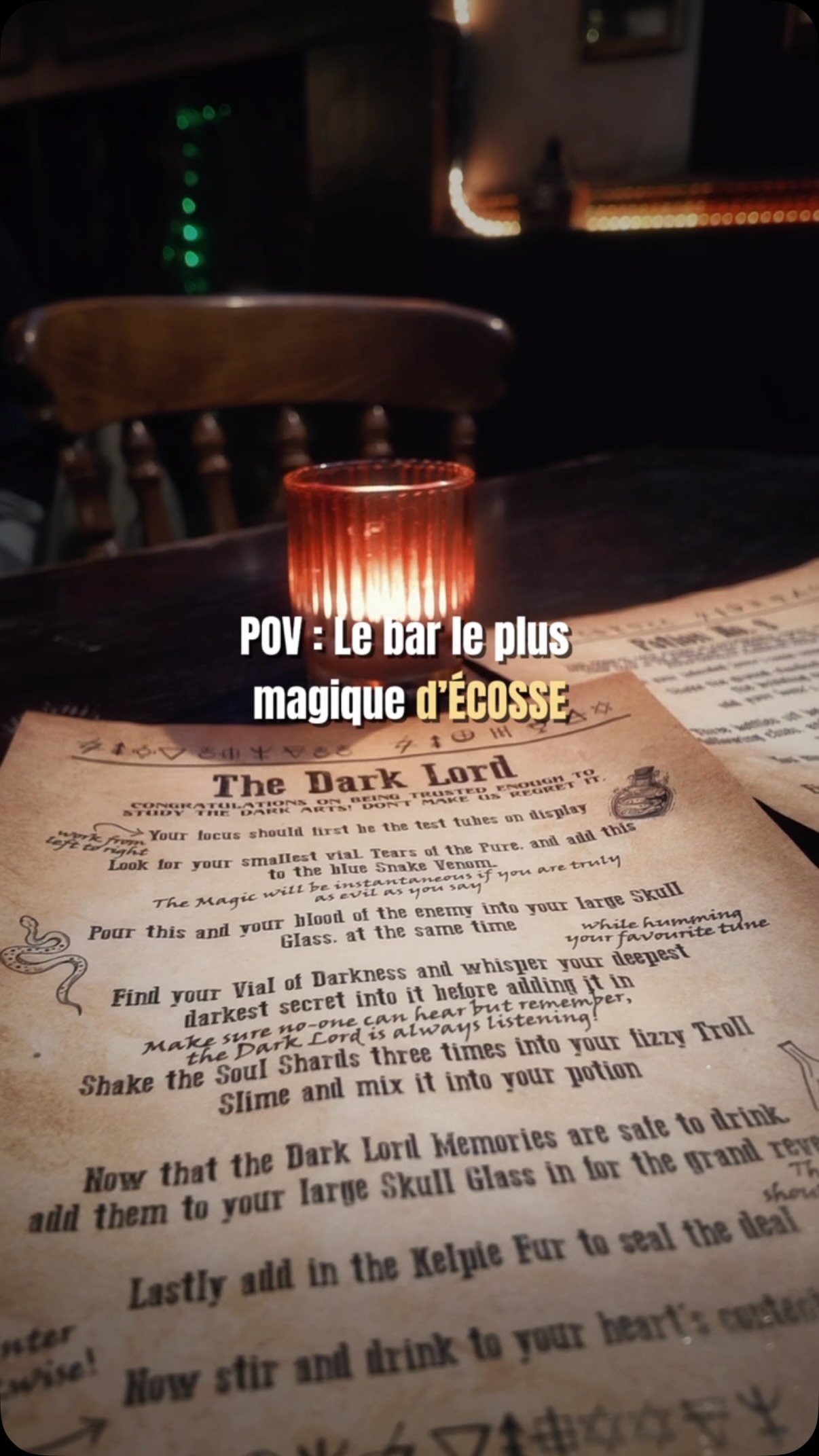 Magical Cocktail Bar Experience