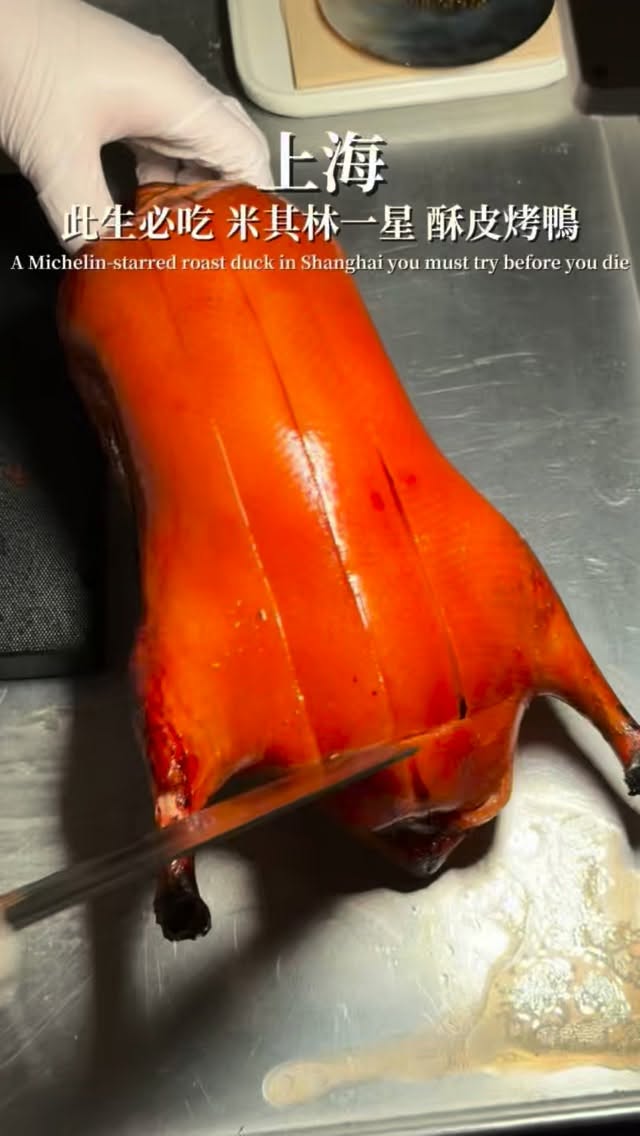 Michelin-Starred Roast Duck Restaurant in Shanghai