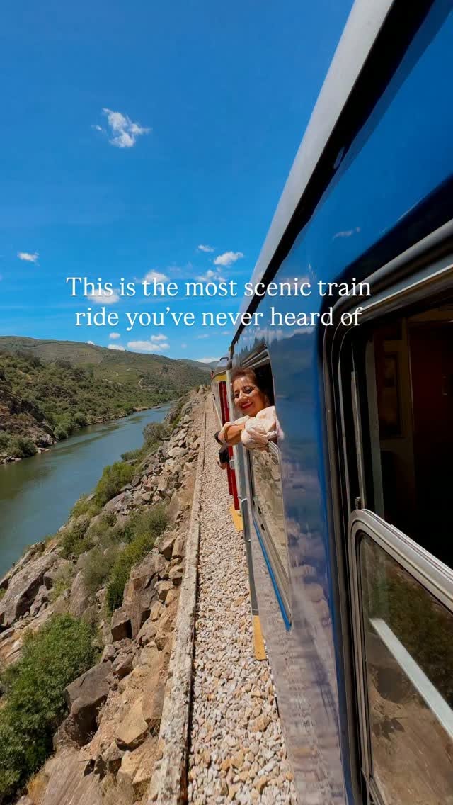 Douro River Train Ride Through Vineyards