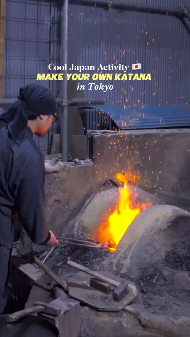 Make Your Own Katana In Tokyo