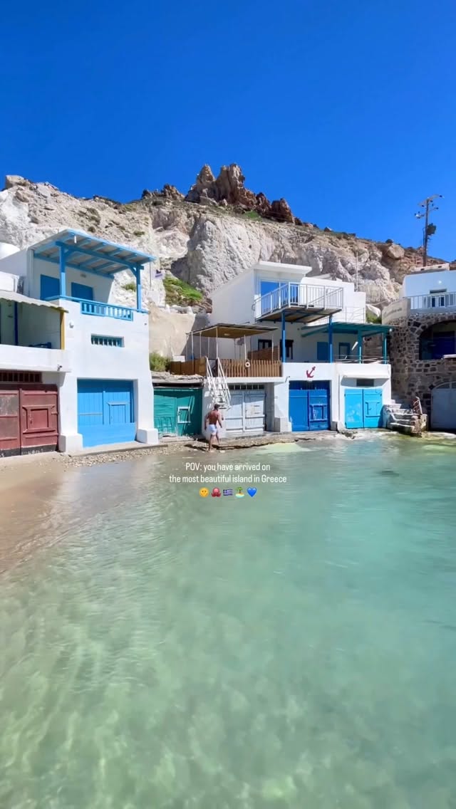 Milos Island's Unique Beaches and Rock Formations