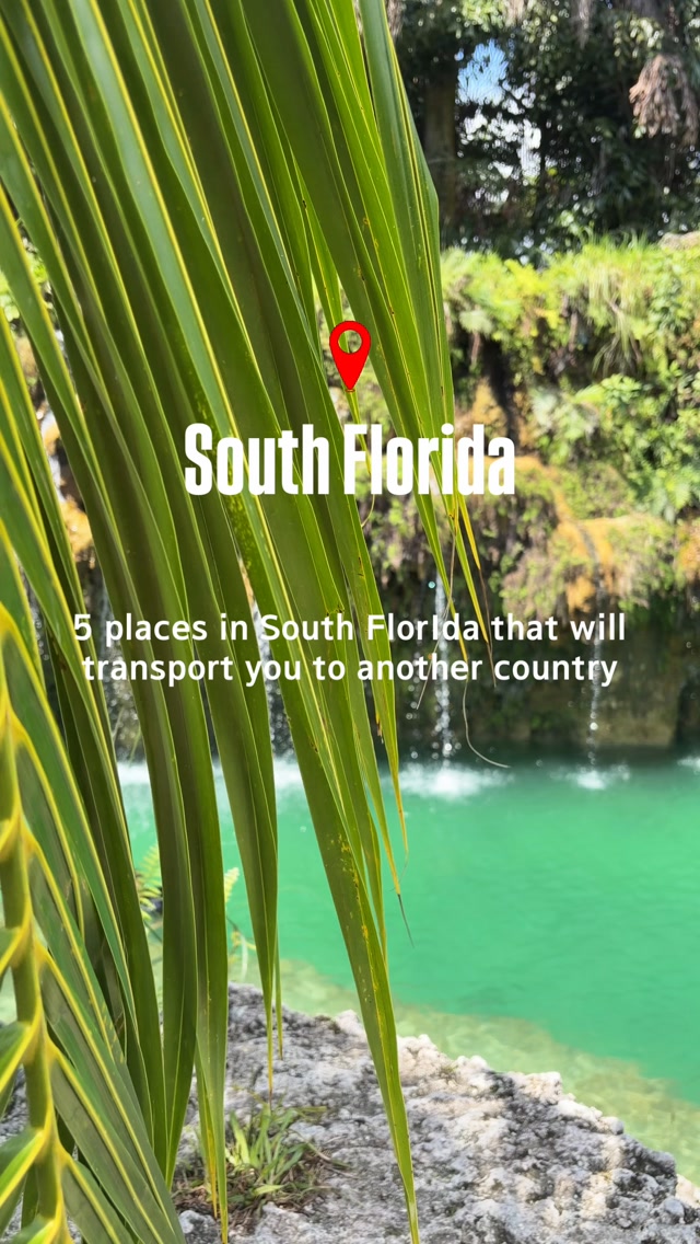 South Florida Destinations Evoking International Escapes