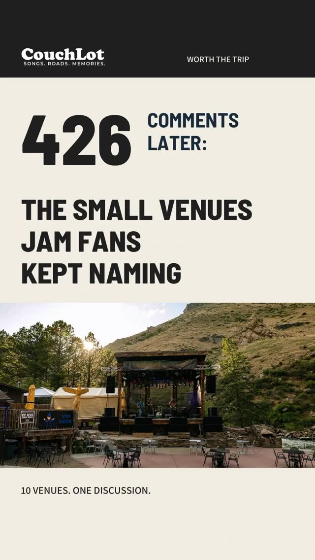 Top Small Music Venues Recommended By Jam Band Fans