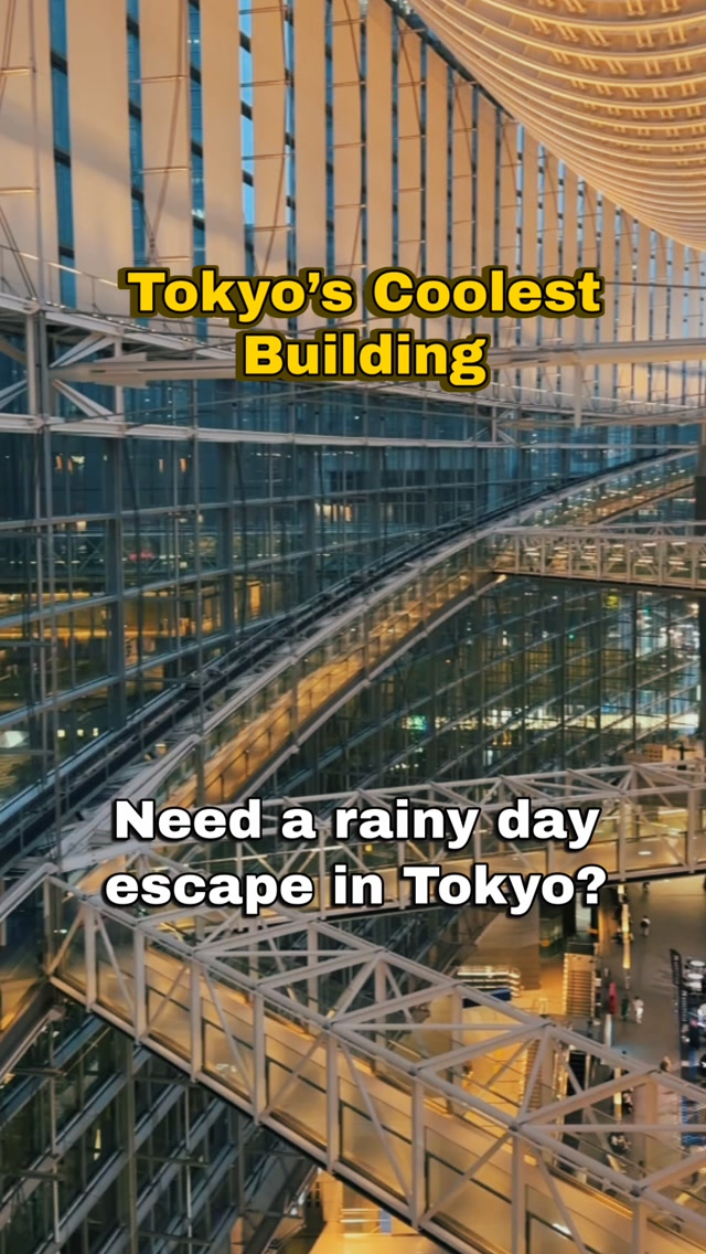 Tokyo's Futuristic Glass Architecture Gem