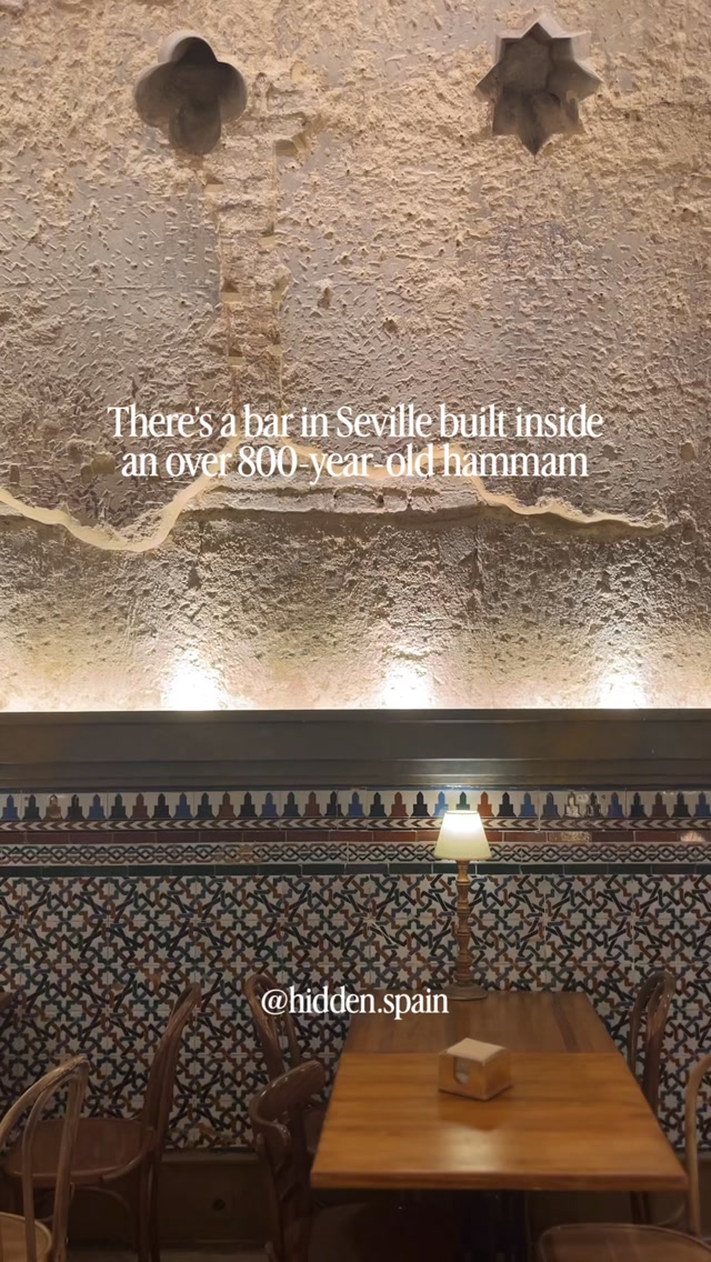 Historic Seville Bar Built Inside Ancient Hammam