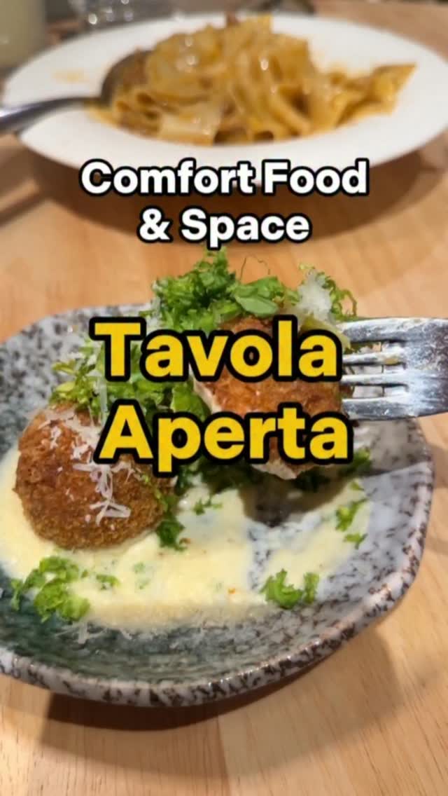 Tavola Aperta: Italian Comfort Food at Plaza Singapura