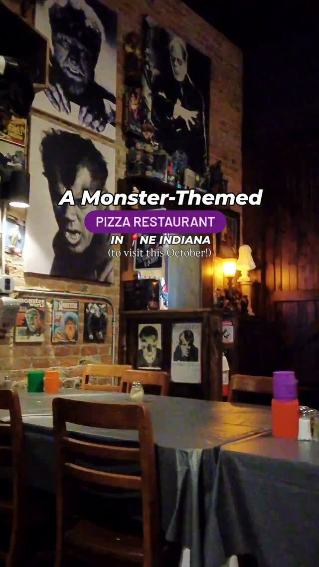 Monster-Themed Restaurant Serves Spooky Pizza