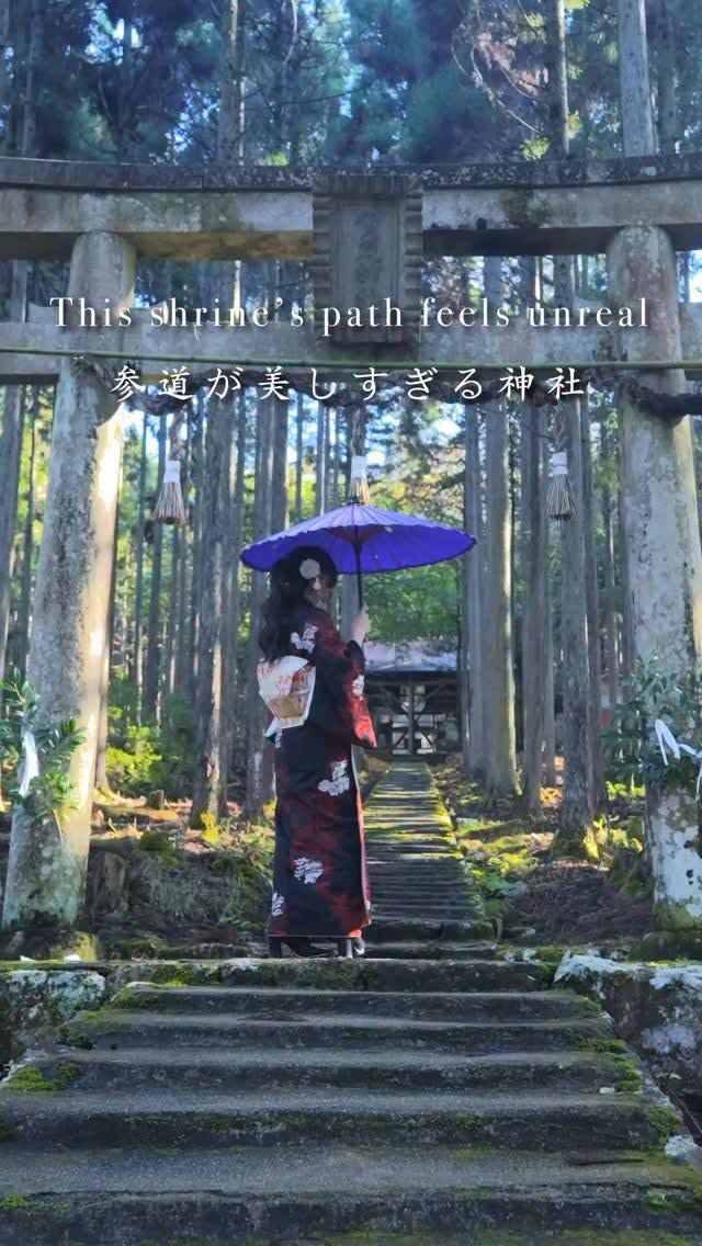 Japanese Shrine Paths With Natural Beauty