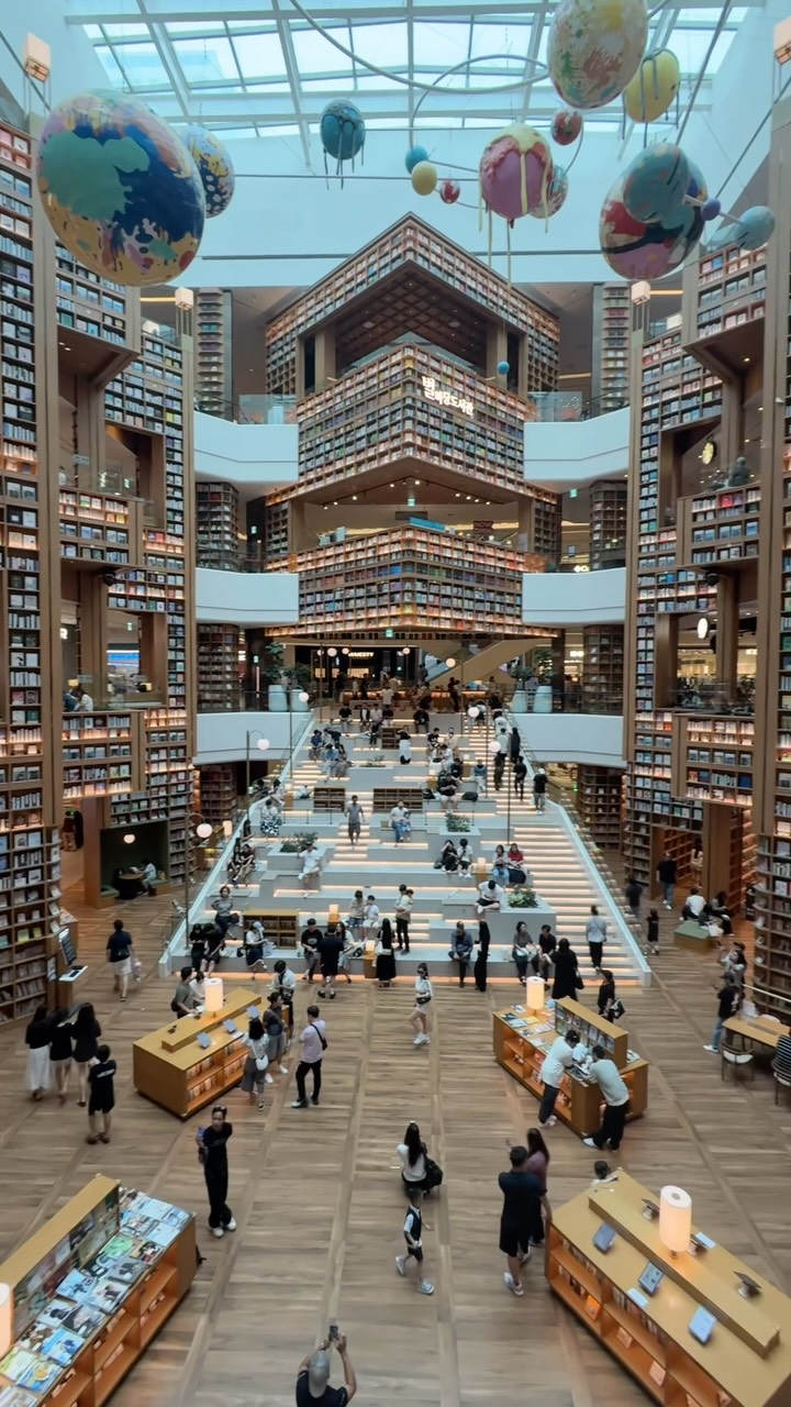 Magical Library Offers Ample Space for Reading