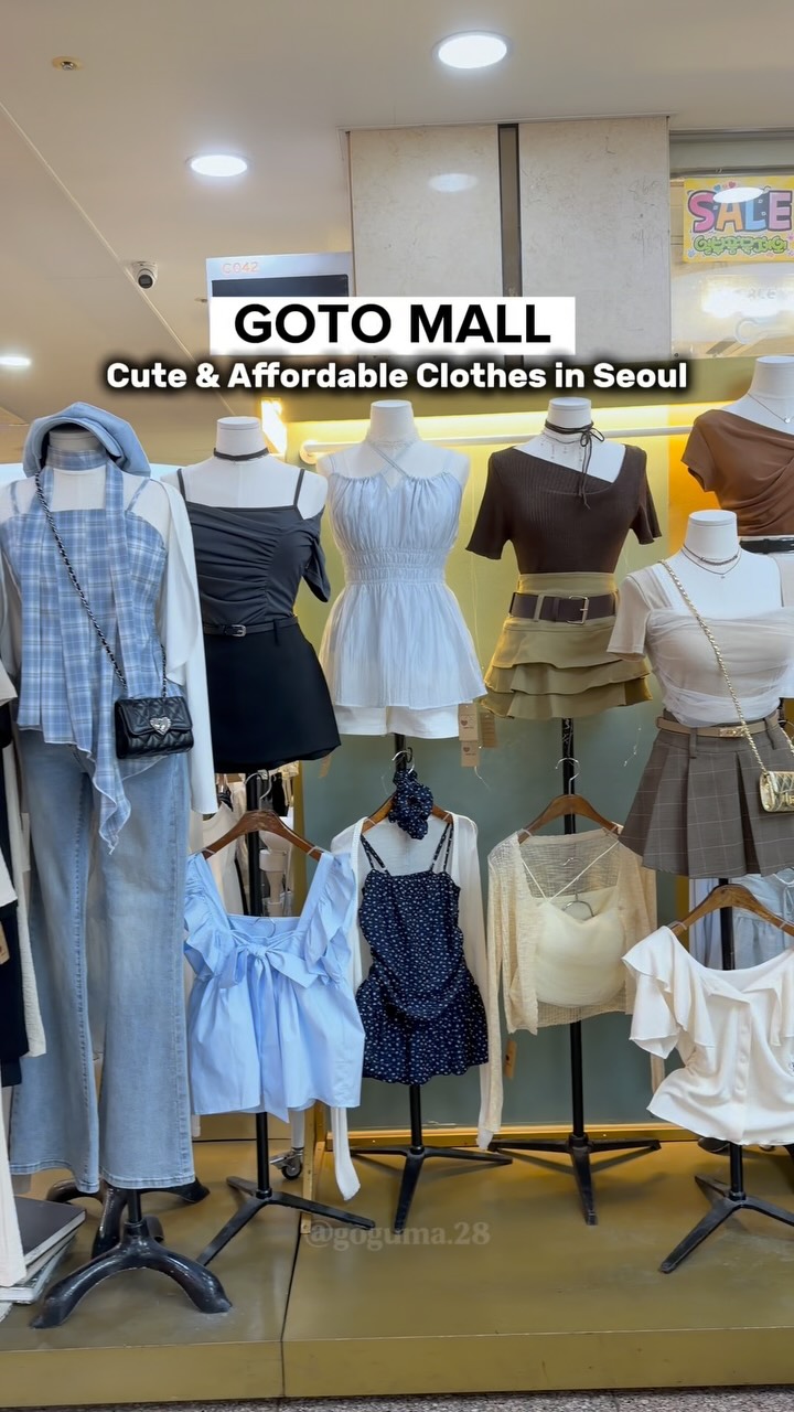 Gotomall Underground Shopping Mall Fashion Finds