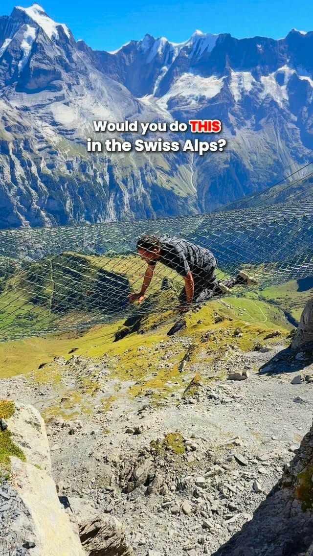 Swiss Alps Thrill Walk and Mountain Views