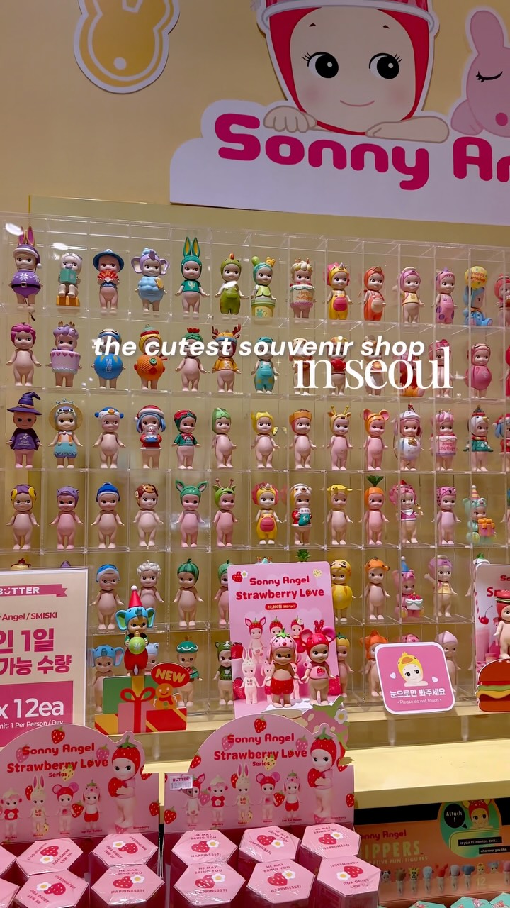 Seoul Souvenir Shop With Cute Collectibles