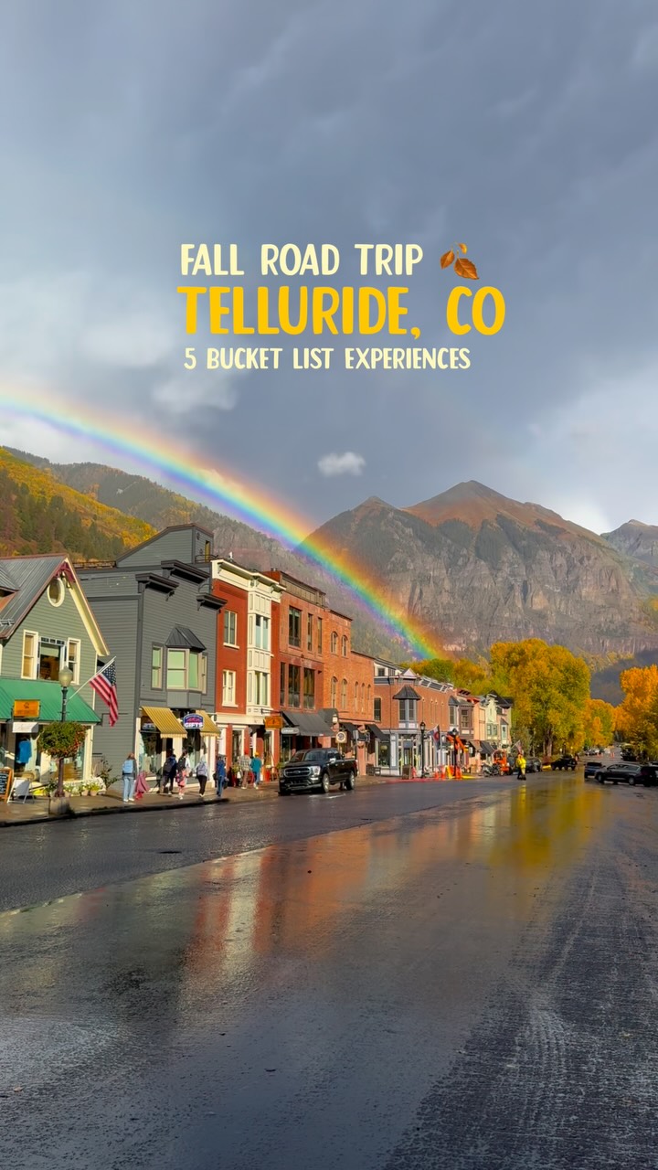 Telluride Fall Road Trip Highlights Scenic Beauty