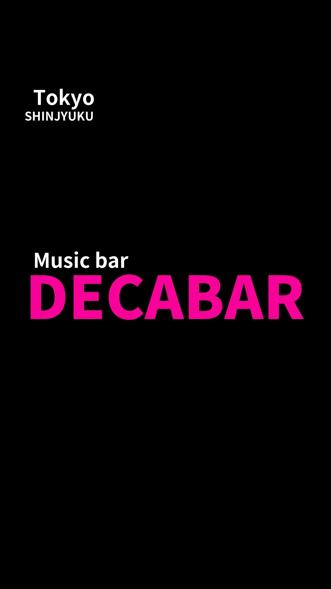 Decabar's Carnival Atmosphere in Shinjuku