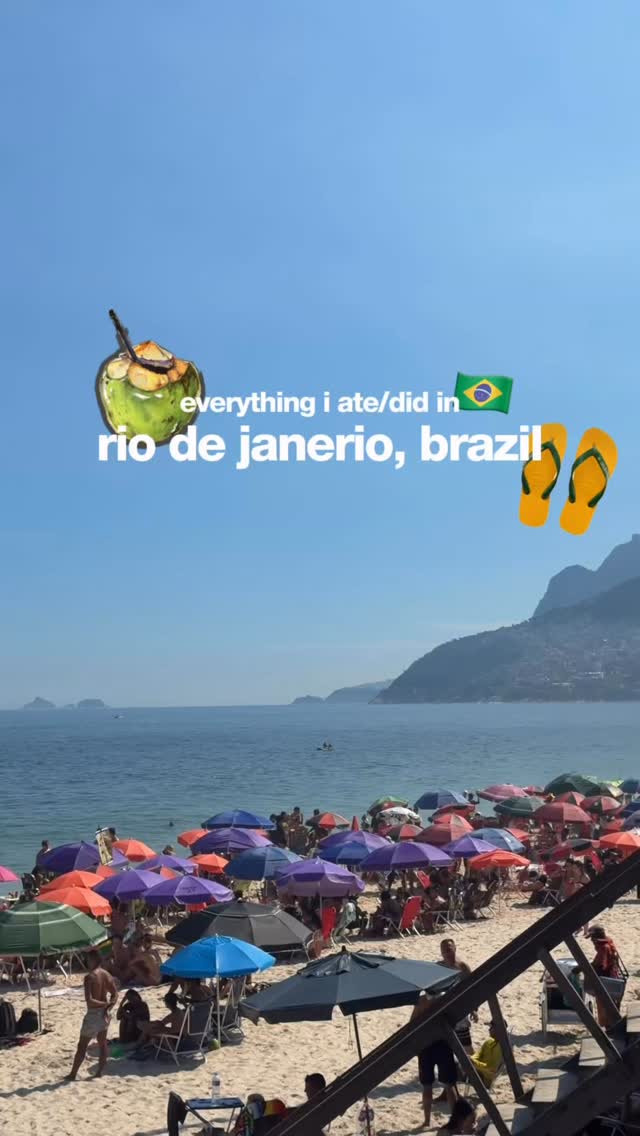 Rio de Janeiro: Beaches, Views, and Delicious Bites