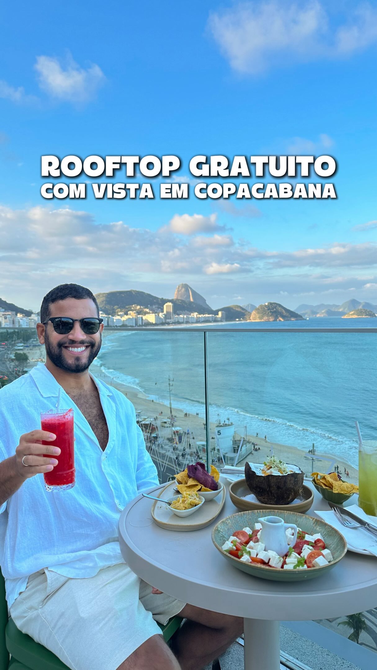 Rio Rooftop Bar Offers Views Of Sugarloaf And Copacabana