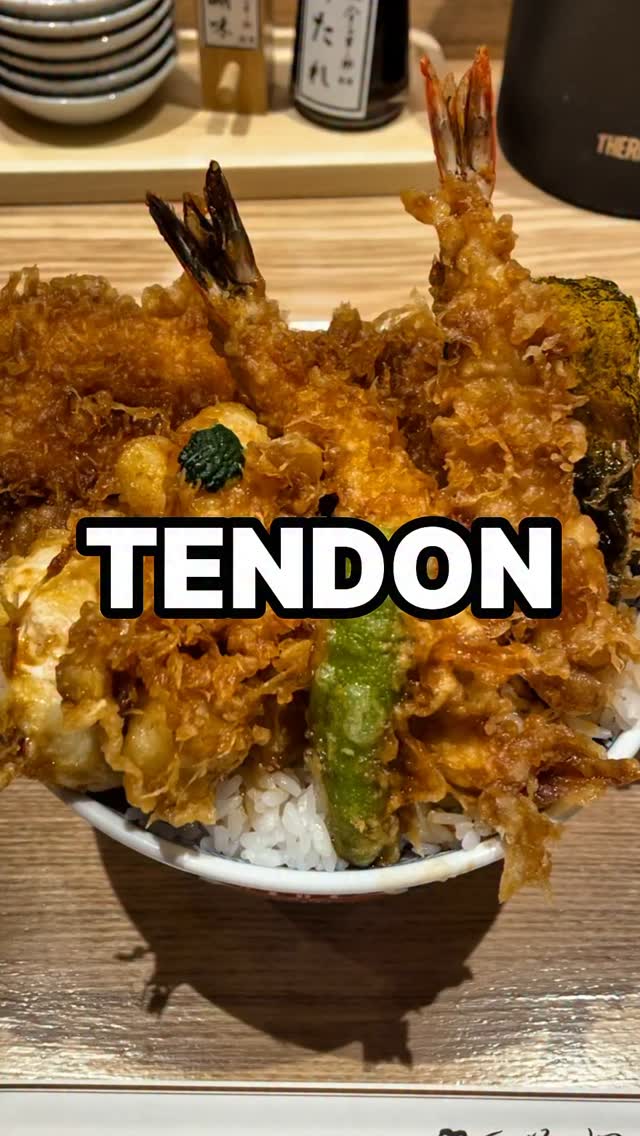 Local Favorite Tendon Restaurant in Tokyo