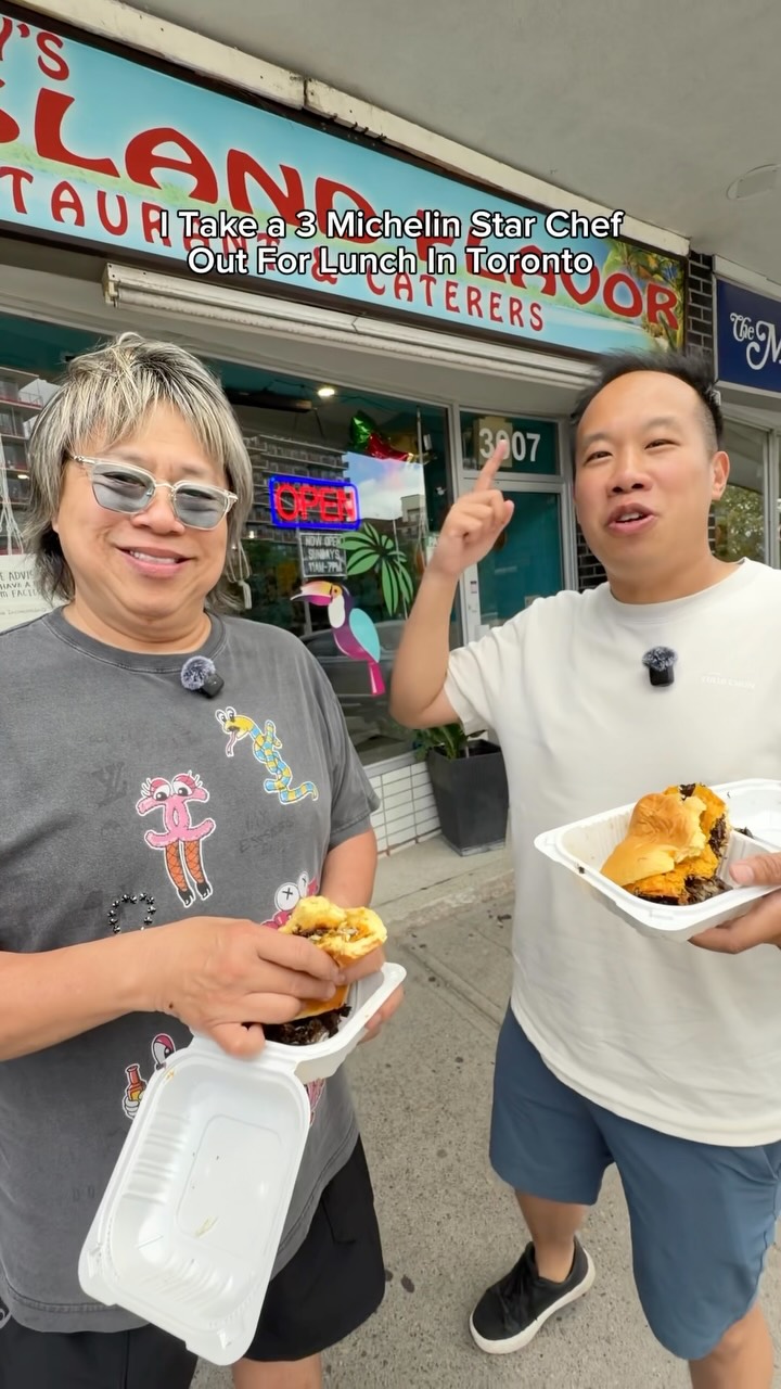 Stacy's Island Flavor Serves Michelin Chef Oxtail Patties