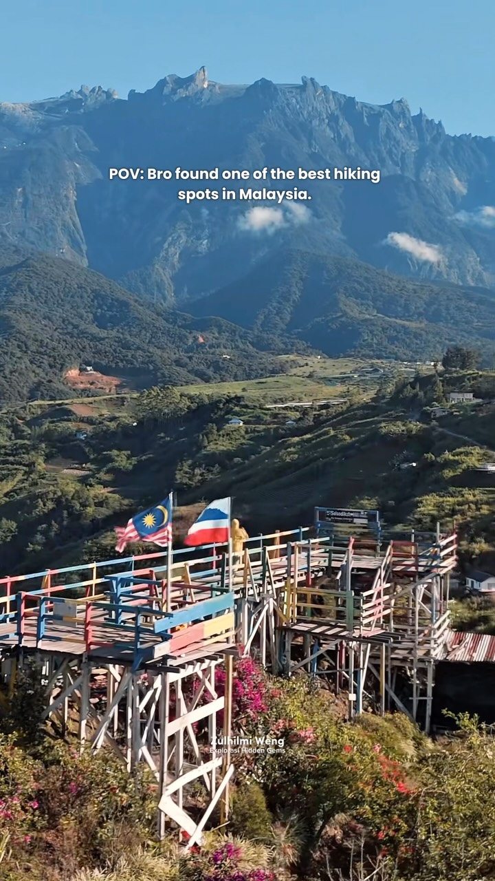 Kundasang Hills Offer Views Of Mount Kinabalu