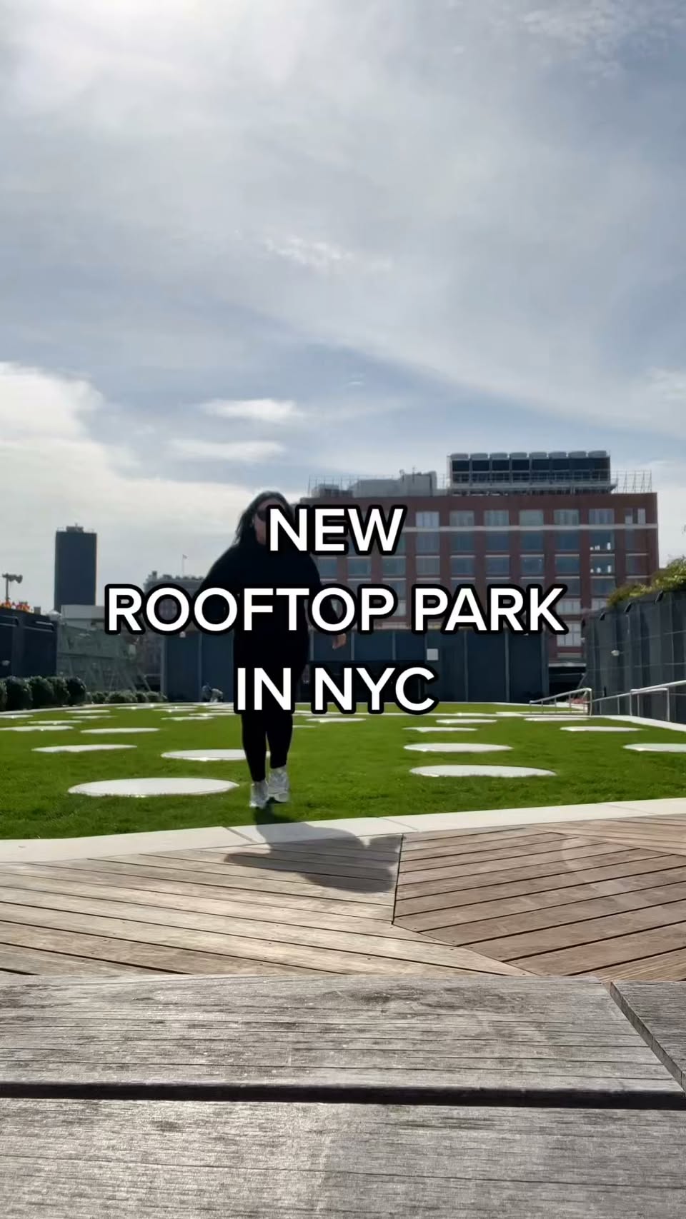 New York City Pier 57 Rooftop Park Exploration