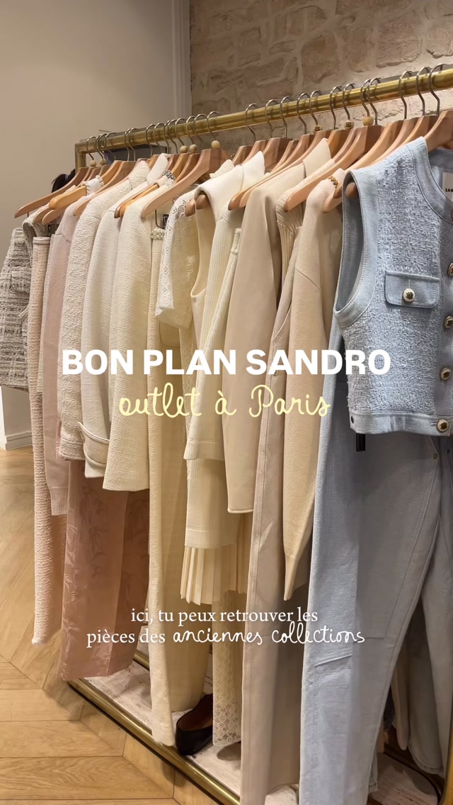 Paris Sandro Outlet Discounts Previous Collections
