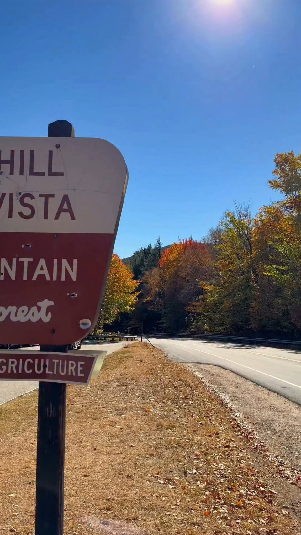 Fall Foliage Views Along Kancamagus Highway