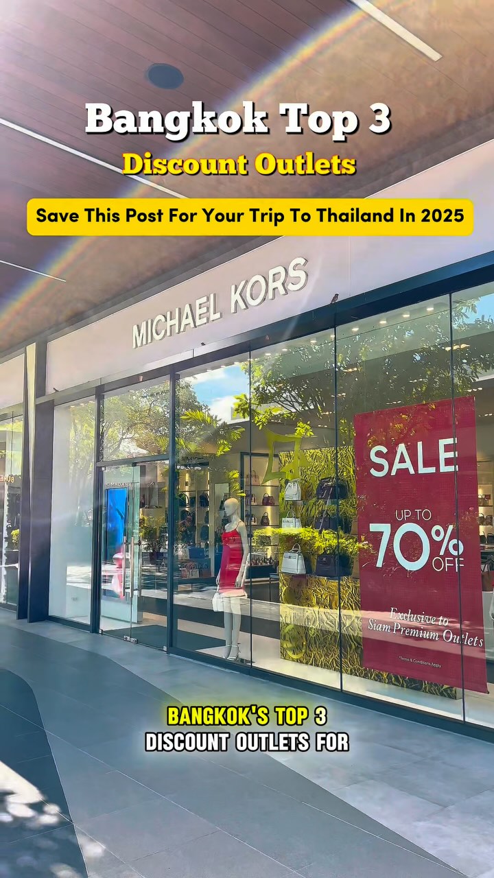 Top 3 Bangkok Discount Outlet Shopping Destinations