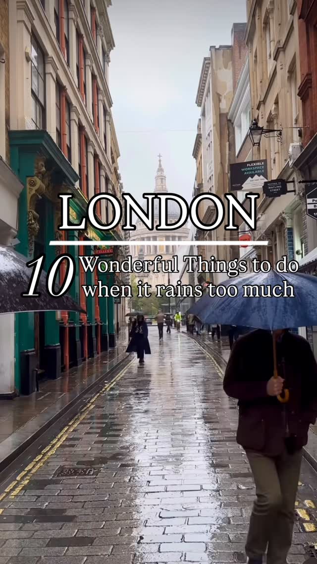 London's Indoor Attractions For Rainy Days