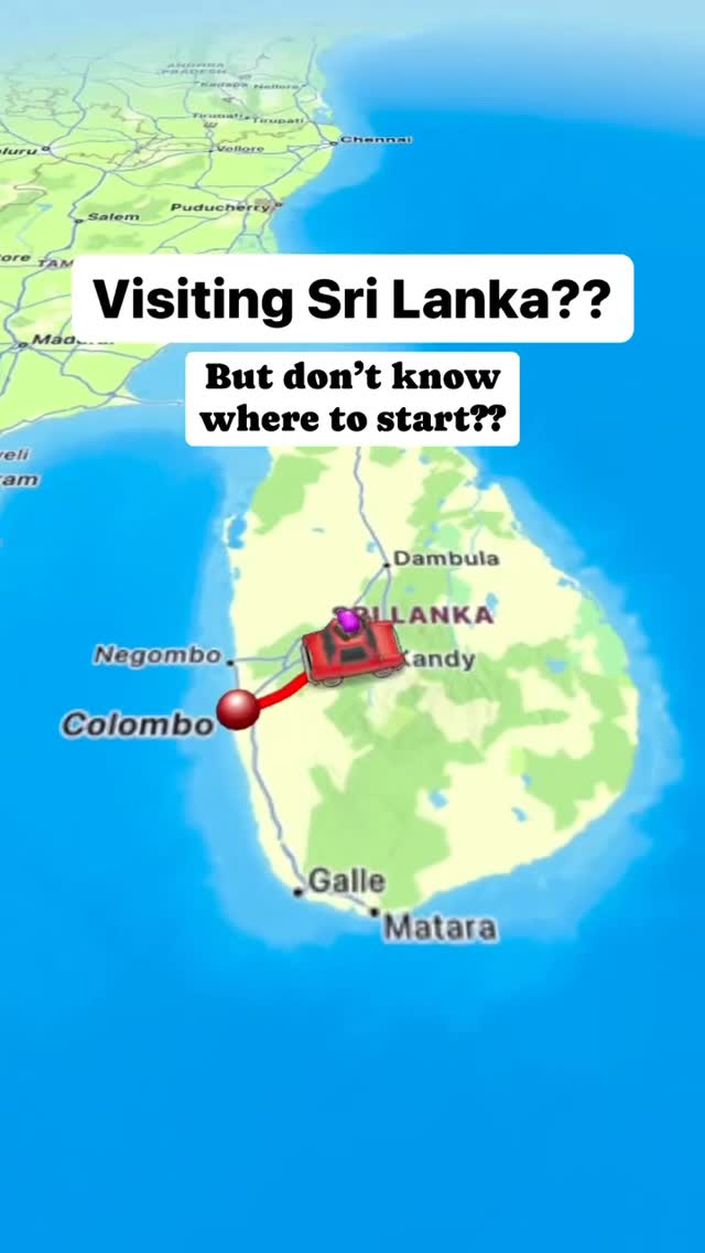 Sri Lanka's Top Tourist Destinations and Itinerary