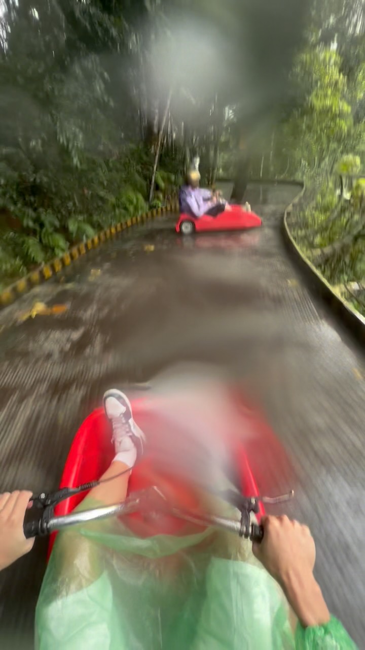 Dalat Wonderland Luge Ride Through Green Landscape