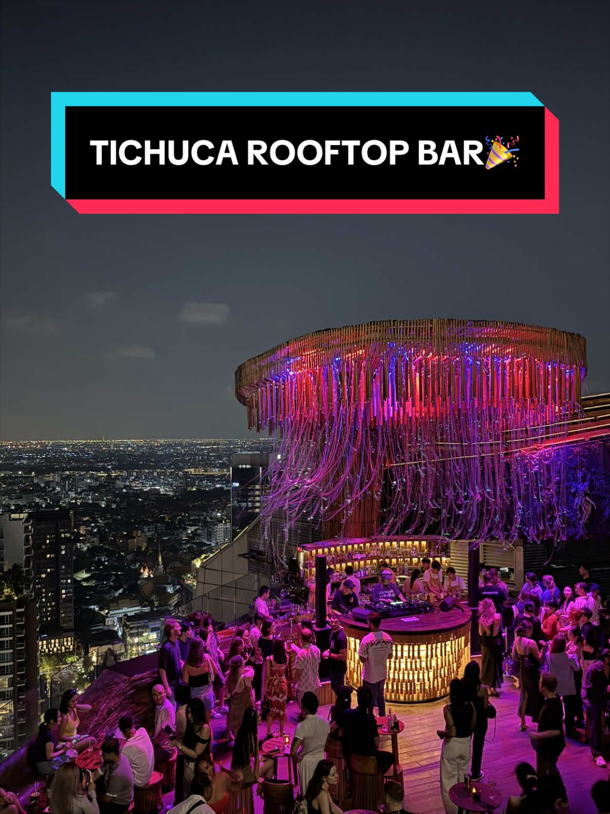 Bangkok Rooftop Bar Offers Nightly City Views