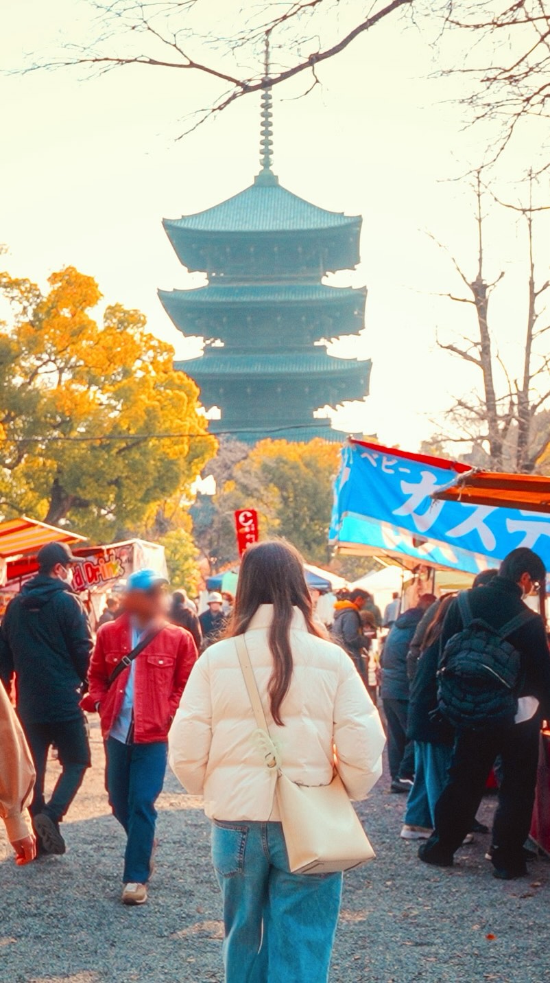 Kyoto's Toji Temple Monthly Flea Market