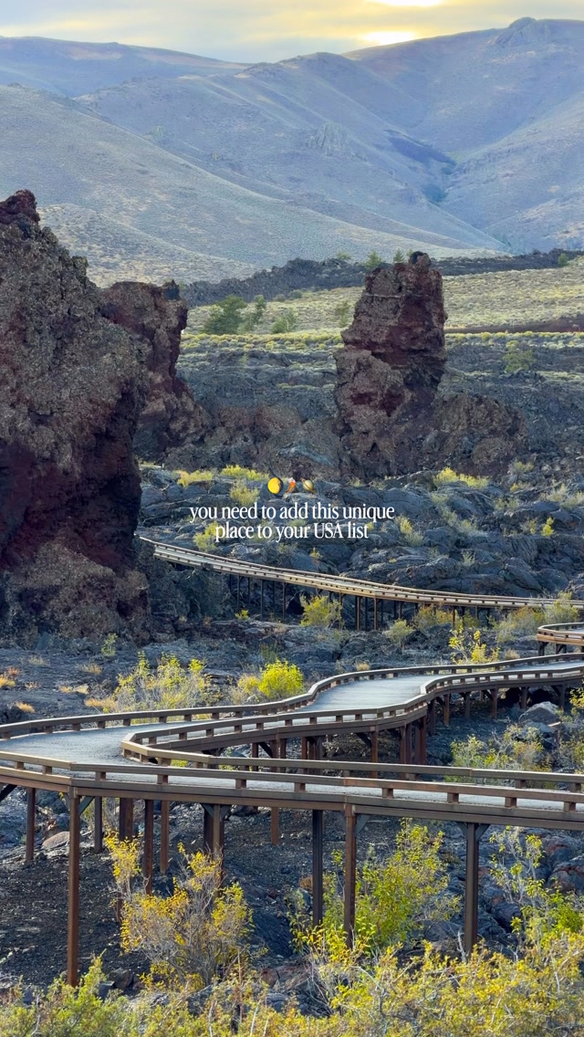 Idaho's Volcanic Wonders: Craters of the Moon Exploration