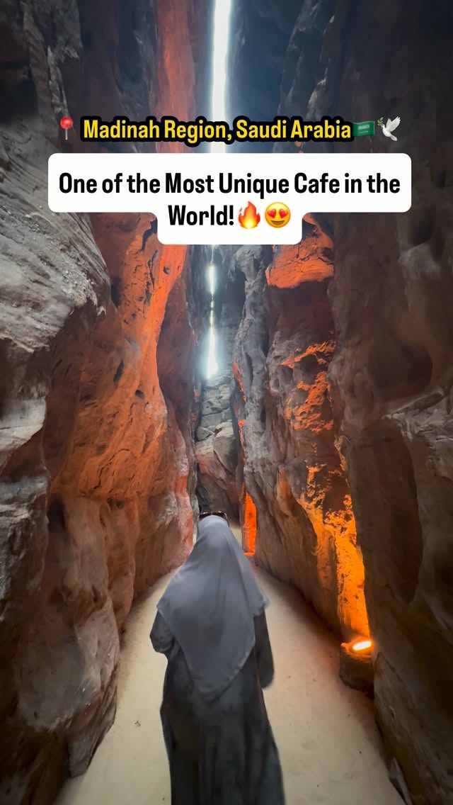 Secrets Cafe: A Hidden Canyon Gem in Saudi Arabia