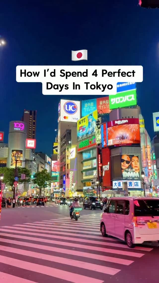 Tokyo Four-Day Itinerary: Shinjuku, Shibuya, Asakusa