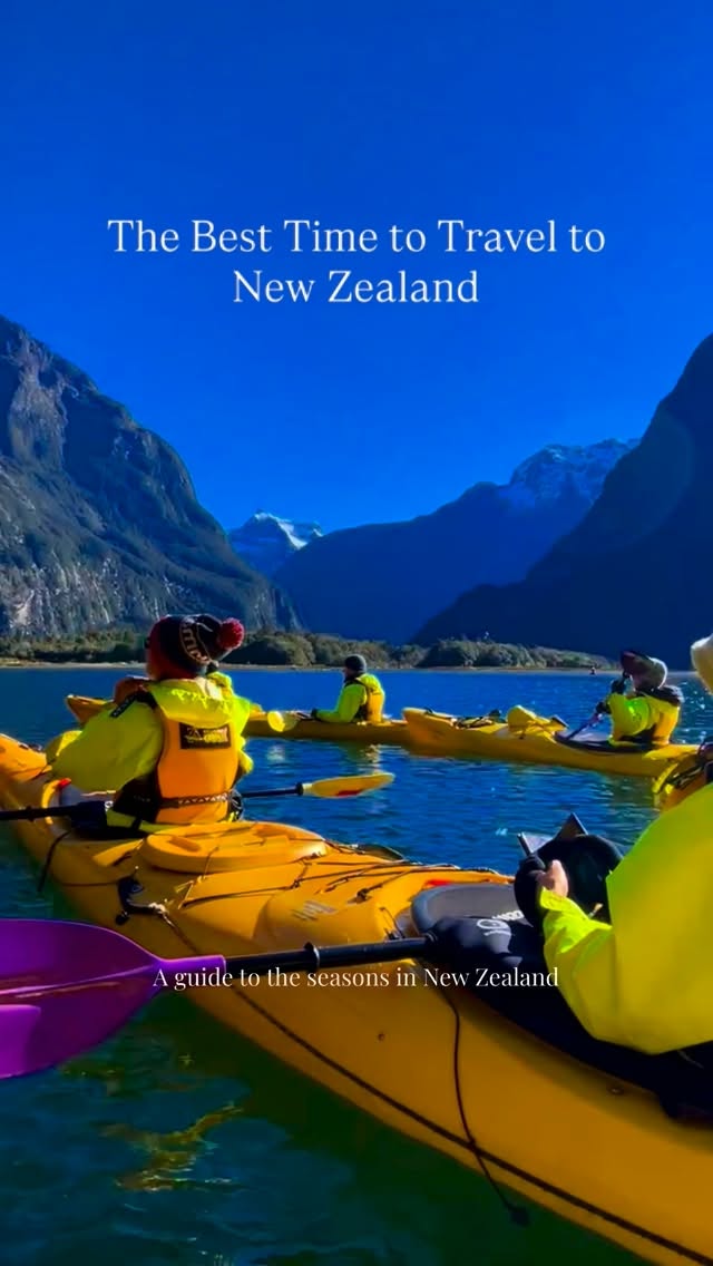 Best Times To Visit New Zealand's Diverse Landscapes