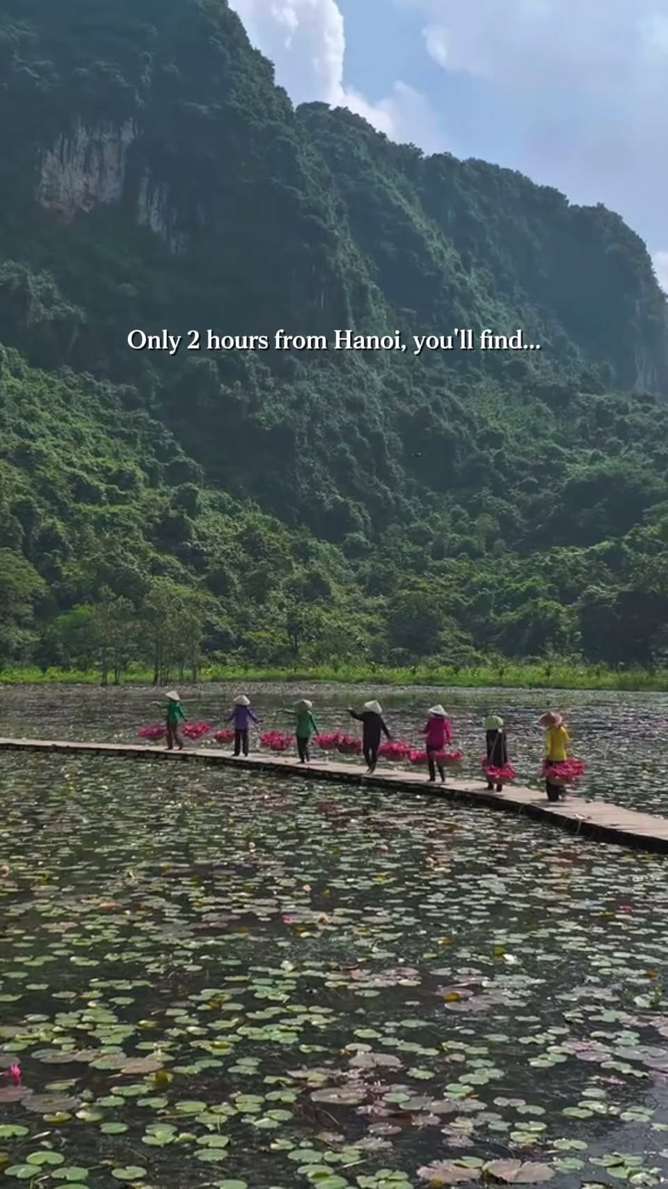 Ninh Binh's Emerald Rivers and Limestone Peaks