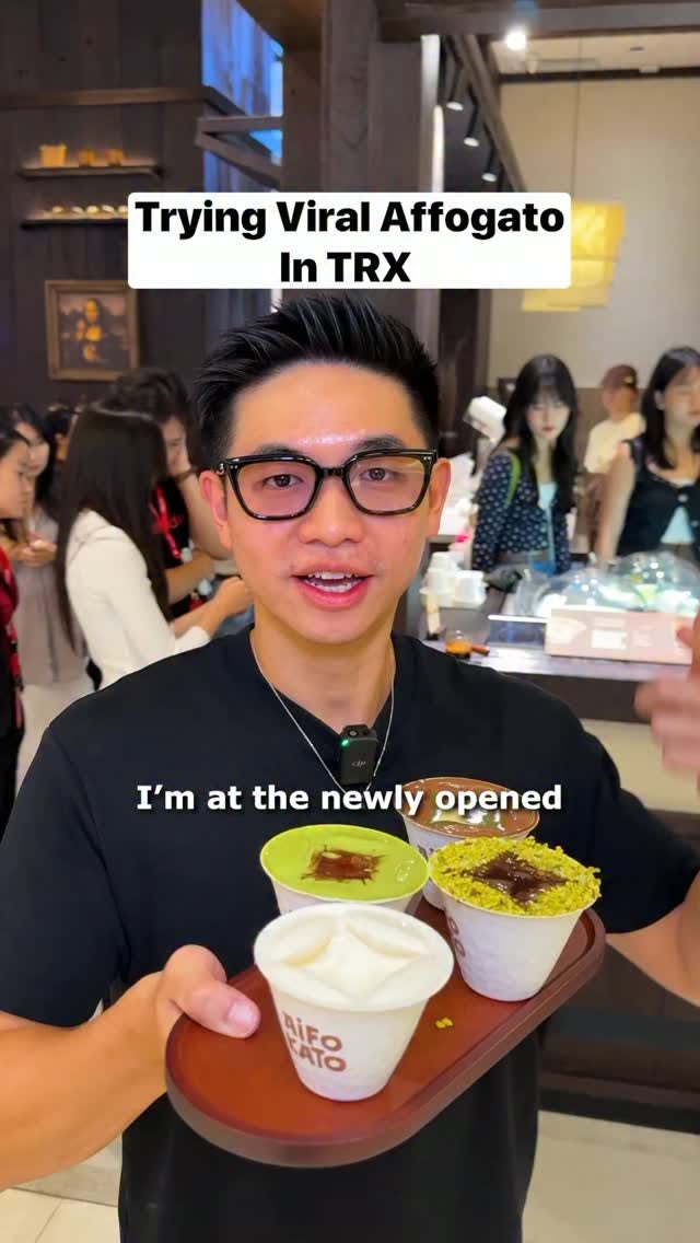 Affogato Gelato at The Exchange TRX