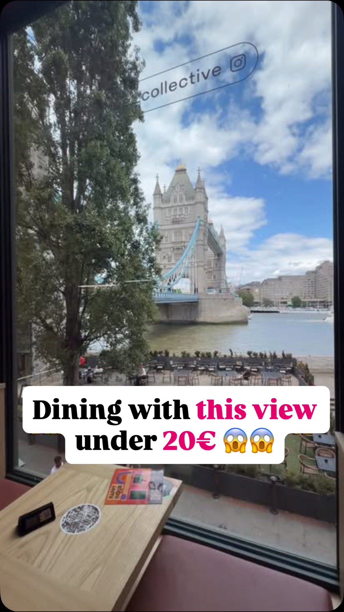 Dining Under Tower Bridge At Affordable Food Hall