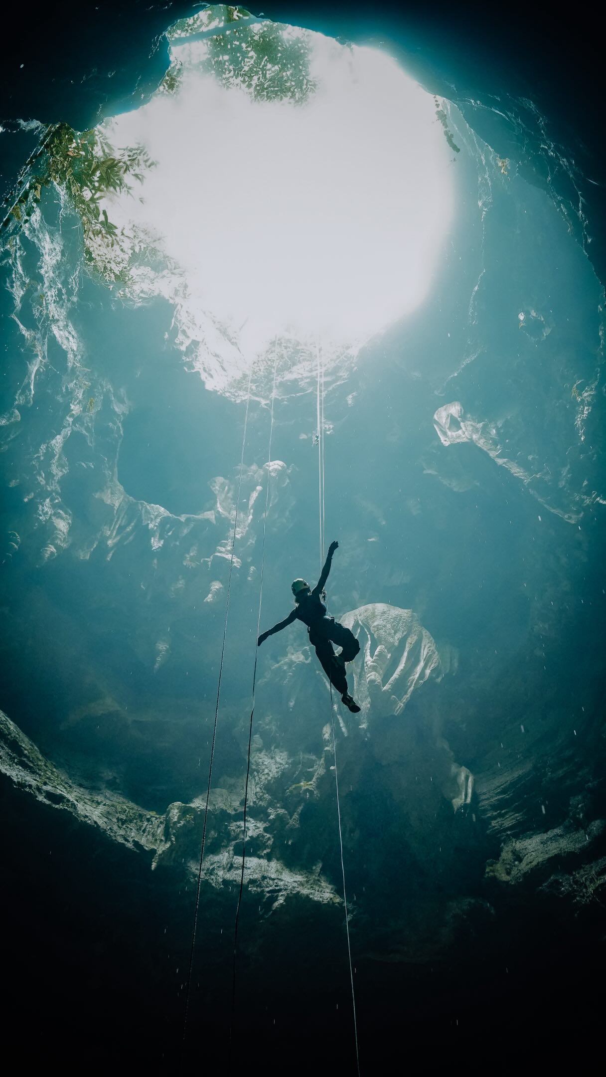 Cave Rappelling And Adventure Activities In China