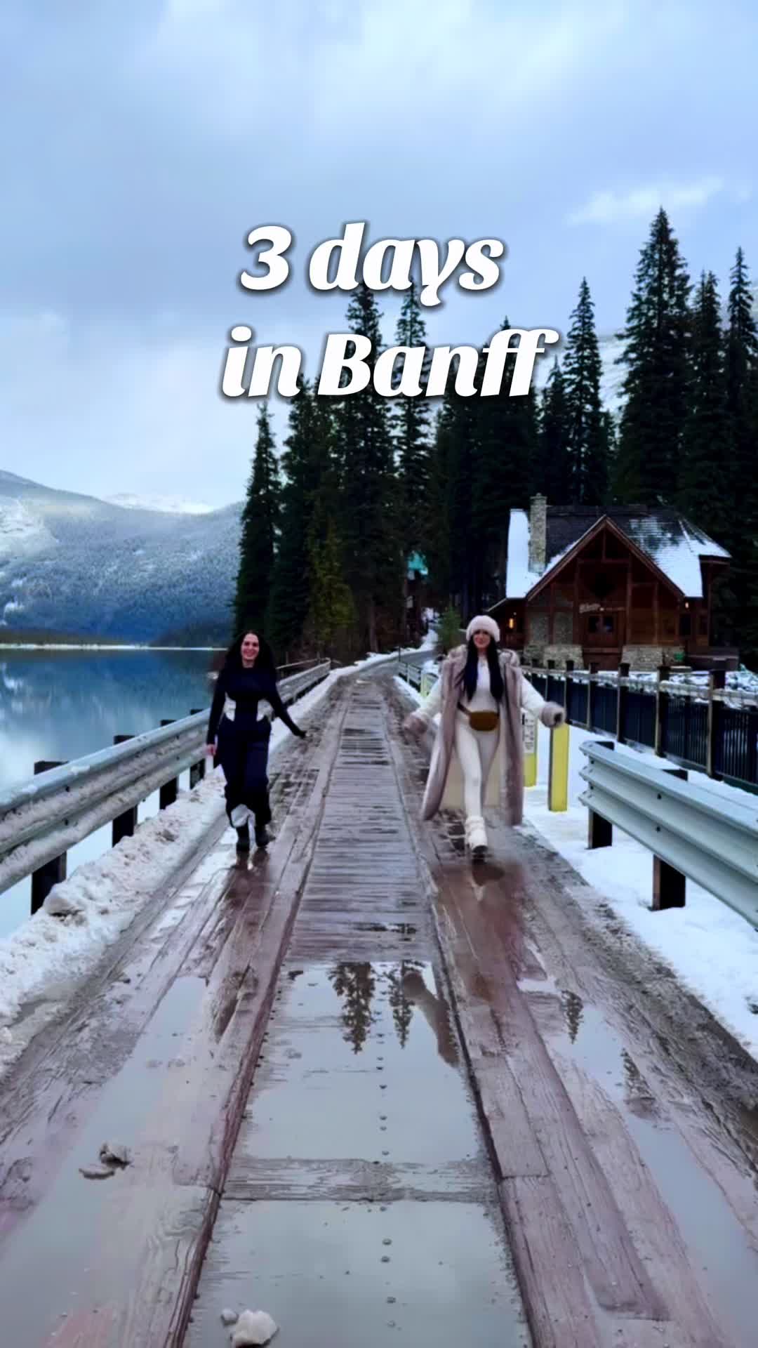 Banff Girls Trip Itinerary: Activities and Dining