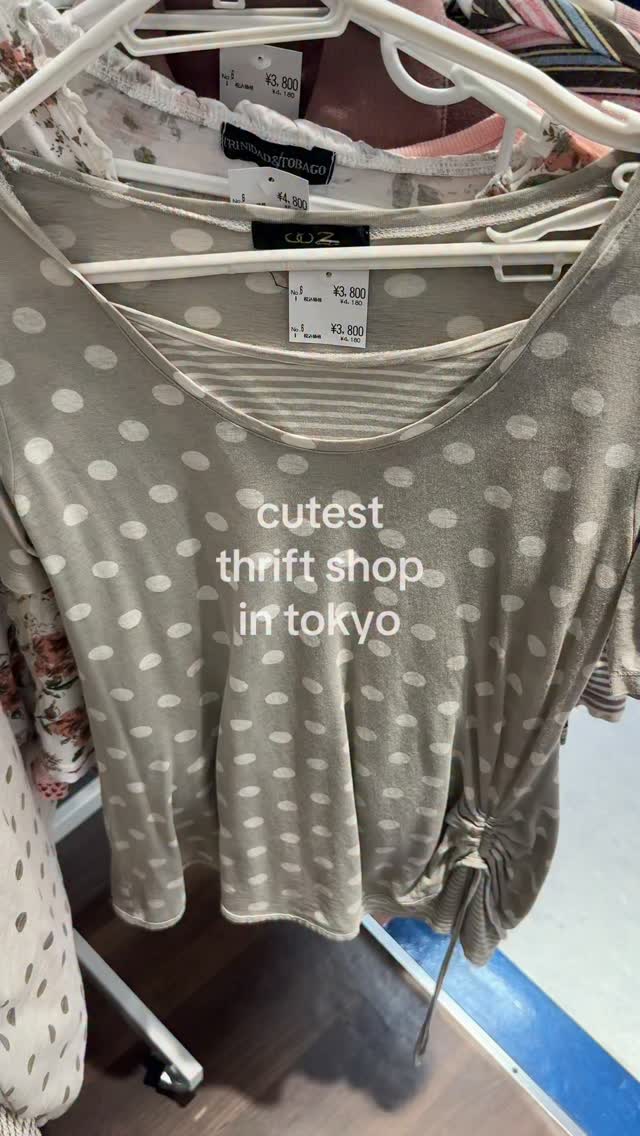 Cute Tokyo Thrift Shop Features Eclectic Finds