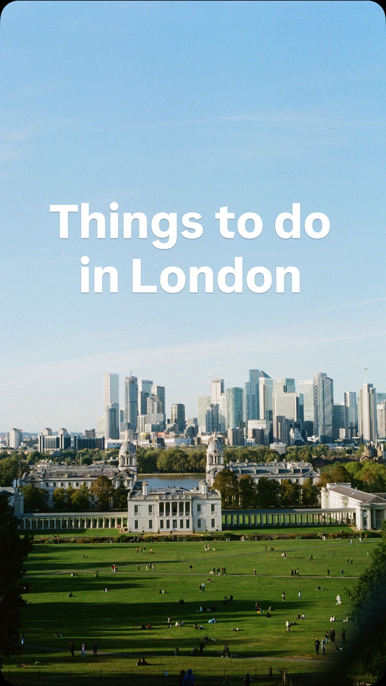 Nineteen London Landmarks and Attractions