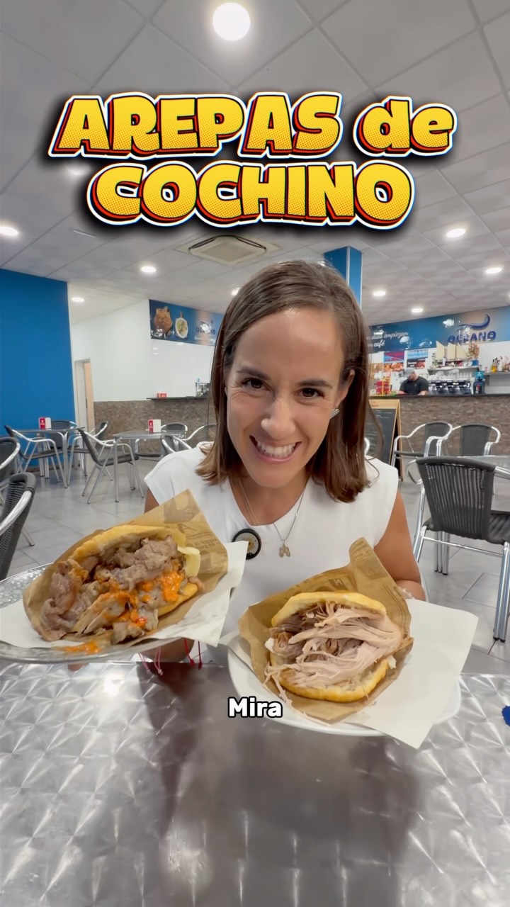 Gasolinera Oceano Serves Pork Arepas