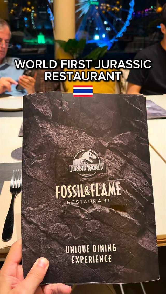 Bangkok's Jurassic World Restaurant and Riverfront